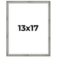 thumbnail image 1 of 13x17 Frame Silver Grey Distressed Solid Wood Picture Frame | 0.75 Inch Moulding Width | Interior, 1 of 8