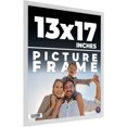 thumbnail image 1 of 13x17 Frame White Real Wood Picture Frame Width 0.75 Inches Interior Frame Depth 0.5 Inches White, 1 of 8