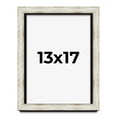 thumbnail image 1 of 13x17 Shadow Box Frame Silver | 1.625 Inches Deep Real Wood Contemporary Shadowbox Display Frame |, 1 of 7