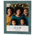thumbnail image 1 of 13x18 Frame Blue Rustic Barnwood Solid Wood Picture Frame Width 1.25 Inches | Interior Depth 0.5, 1 of 8