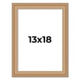 thumbnail image 1 of 13x18 Frame Charleston Honey Brown Solid Wood Picture Frame Width 1.75 Inches | Interior Depth 0.5, 1 of 8