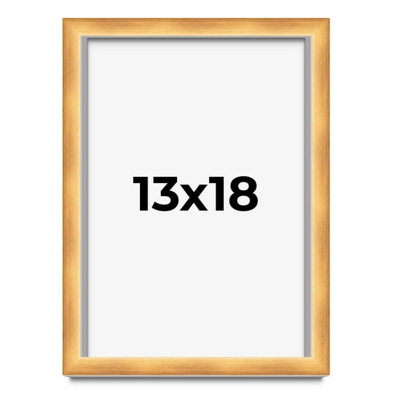 13x18 Shadow Box Bronze Cross-Brushed Display Frame | 1.625 Inches Deep Solid Wood | UV Resistant
