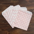 thumbnail image 1 of 13x18cm Kraft Paper Food Packaging Bags Small Food Grade Paper Bags for Snack Treat Cookie CandyLight Pink, 1 of 1