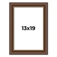 thumbnail image 1 of 13x19 Copper and Brown Real Wood Picture Frame Width 2 inches | Interior Frame Depth 0.5 inches |, 1 of 8