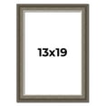 thumbnail image 1 of 13x19 Frame Brown Solid Wood Picture Frame | 1.75 Inch Moulding Width | Austin Frame Complete with, 1 of 8