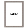 thumbnail image 1 of 13x19 Frame Grey Real Wood Picture Frame Width 1.25 inches | Interior Frame Depth 0.5 inches | Hans, 1 of 8