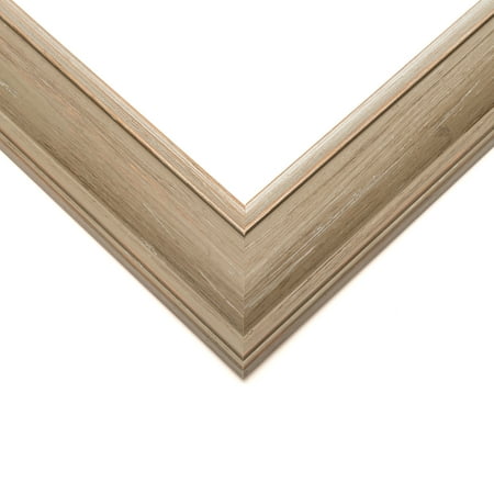 13x19 Frame Grey Real Wood Picture Frame Width 1.75 inches | Interior Frame Depth 0.5 inches |