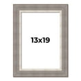 thumbnail image 1 of 13x19 Frame Grey Real Wood Picture Frame Width 2.75 Inches | Interior Frame Depth 0.5 Inches |, 1 of 8