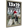 thumbnail image 1 of 13x19 Frame Silver Solid Wood Picture Frame Width 1.125 Inches | Interior Frame Depth 0.375 Inches, 1 of 8