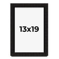 thumbnail image 1 of 13x19 Shadow Box Black Solid Wood Display Picture Frame | 1 Inch Rabbet Depth | | 1.375 Inch, 1 of 4