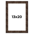 thumbnail image 1 of 13x20 Frame Brown Burl Real Wood Picture Frame Width 1.625 Inches | Interior Frame Depth 0.5 Inches, 1 of 8