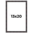 thumbnail image 1 of 13x20 Frame Brown Rustic Lacquered Walnut Solid Wood Picture Frame Width | 0.875 Inch Moulding, 1 of 8
