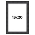 thumbnail image 1 of 13x20 Frame Brown Rustic Solid Wood Picture Frame 1.5 Inches Wide | Interior Frame Depth 0.5 Inches, 1 of 8