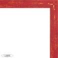 thumbnail image 1 of 13x20 Shabby Chic Red Picture Frame - UV Acrylic, Foam Board Backing, Hanging Hardware, 1 of 8