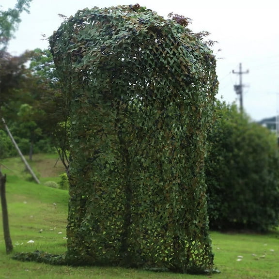 13x20Ft Camouflage Netting for Camping, Hunting & Shooting, Durable Military Camo Mesh Sunshade, Waterproof, Rot-Resistant with Lightweight Quick-Drying Design for Shelter and Car Cover