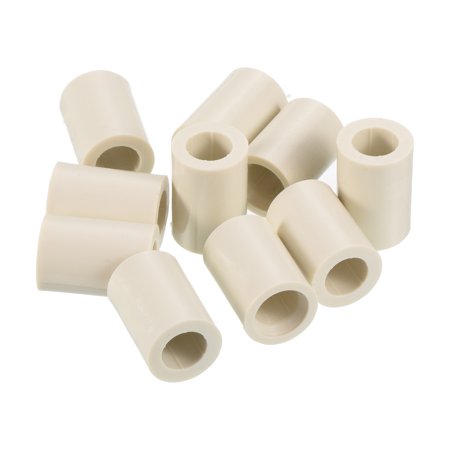 13x20mm Pool Cue Ferrules Billiard Cue Slip on Pool Stick Tips Replacement, White 50 Pack