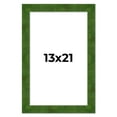thumbnail image 1 of 13x21 Frame Green Burl Solid Wood Picture Frame | 1.75 Inches Moulding Width | Interior Frame Depth, 1 of 8