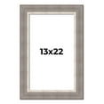 thumbnail image 1 of 13x22 Frame Grey Real Wood Picture Frame Width 2.75 Inches | Interior Frame Depth 0.5 Inches |, 1 of 8