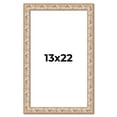 thumbnail image 1 of 13x22 Frame White Real Wood Picture Frame Width 1.5 inches | Interior Frame Depth 0.5 inches |, 1 of 8
