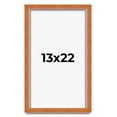thumbnail image 1 of 13x22 Shadow Box Frame Brown | 0.875 Inches Deep Real Wood Contemporary Shadowbox Display Frame |, 1 of 6
