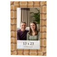 thumbnail image 1 of 13x23 Frame Beige Real Wood Picture Frame Width 3 inches | Interior Frame Depth 0.5 inches |, 1 of 8