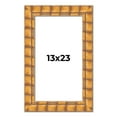 thumbnail image 1 of 13x23 Frame Beige Real Wood Picture Frame Width 3 inches | Interior Frame Depth 0.5 inches |, 1 of 8