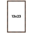 thumbnail image 1 of 13x23 Frame Brown Bamboo with Dark Coffee/Walnut Finish | Solid Wood Picture Frame Width 0.75, 1 of 8