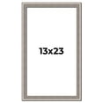 thumbnail image 1 of 13x23 Frame Grey Real Wood Picture Frame Width 1.25 inches | Interior Frame Depth 0.5 inches | Hans, 1 of 8