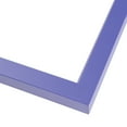 thumbnail image 1 of 13x23 Frame Purple Solid Wood Picture Frame Width 1 Inches | Interior Frame Depth 0.5 Inches |, 1 of 6
