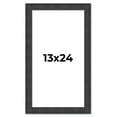 thumbnail image 1 of 13x24 Frame Brown Rustic Solid Wood Picture Frame 1.5 Inches Wide | Interior Frame Depth 0.5 Inches, 1 of 8