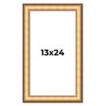thumbnail image 1 of 13x24 Frame Gold Plein Aire Solid Wood Picture Frame Width 2 Inches | Interior Frame Depth 0.5, 1 of 8