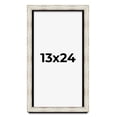 thumbnail image 1 of 13x24 Shadow Box Frame Silver | 1.625 Inches Deep Real Wood Contemporary Shadowbox Display Frame |, 1 of 7