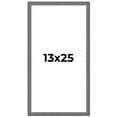 thumbnail image 1 of 13x25 Frame Blue Kingsley Pewter Solid Wood Picture Frame Width 0.75 Inches |Interior Depth 0.5, 1 of 8