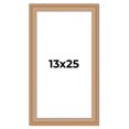 thumbnail image 1 of 13x25 Frame Charleston Honey Brown Solid Wood Picture Frame Width 1.75 Inches | Interior Depth 0.5, 1 of 8