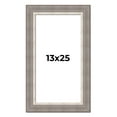 thumbnail image 1 of 13x25 Frame Grey Real Wood Picture Frame Width 2.75 Inches | Interior Frame Depth 0.5 Inches |, 1 of 8