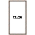 thumbnail image 1 of 13x26 Frame Brown Bamboo with Dark Coffee/Walnut Finish | Solid Wood Picture Frame Width 0.75, 1 of 8