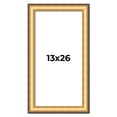 thumbnail image 1 of 13x26 Frame Gold Plein Aire Solid Wood Picture Frame Width 2 Inches | Interior Frame Depth 0.5, 1 of 8