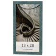 thumbnail image 1 of 13x28 Frame Blue Rustic Barnwood Solid Wood Picture Frame Width 1.25 Inches | Interior Depth 0.5, 1 of 8