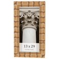 thumbnail image 1 of 13x29 Frame Beige Real Wood Picture Frame Width 3 inches | Interior Frame Depth 0.5 inches |, 1 of 8