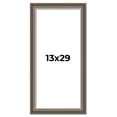 thumbnail image 1 of 13x29 Frame Brown Solid Wood Picture Frame | 1.75 Inch Moulding Width | Austin Frame Complete with, 1 of 8