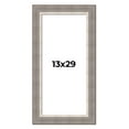 thumbnail image 1 of 13x29 Frame Grey Real Wood Picture Frame Width 2.75 Inches | Interior Frame Depth 0.5 Inches |, 1 of 8