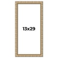 thumbnail image 1 of 13x29 Frame Silver Real Wood Picture Frame Width 1.5 inches | Interior Frame Depth 0.5 inches |, 1 of 8