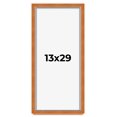thumbnail image 1 of 13x29 Shadow Box Frame Brown | 0.875 Inches Deep Real Wood Contemporary Shadowbox Display Frame |, 1 of 6