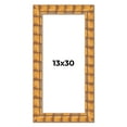 thumbnail image 1 of 13x30 Frame Beige Real Wood Picture Frame Width 3 inches | Interior Frame Depth 0.5 inches |, 1 of 8
