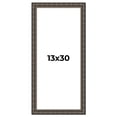 thumbnail image 1 of 13x30 Frame Black Bamboo Solid Wood Picture Frame Width 1.5 Inches | Interior Frame Depth 0.5, 1 of 8