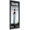 thumbnail image 1 of 13x30 Frame Black Passaggi Solid Wood Picture Frame Width 1.5 Inches | Interior Depth 0.5 Inches |, 1 of 8