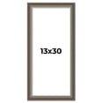 thumbnail image 1 of 13x30 Frame Brown Solid Wood Picture Frame | 1.75 Inch Moulding Width | Austin Frame Complete with, 1 of 8