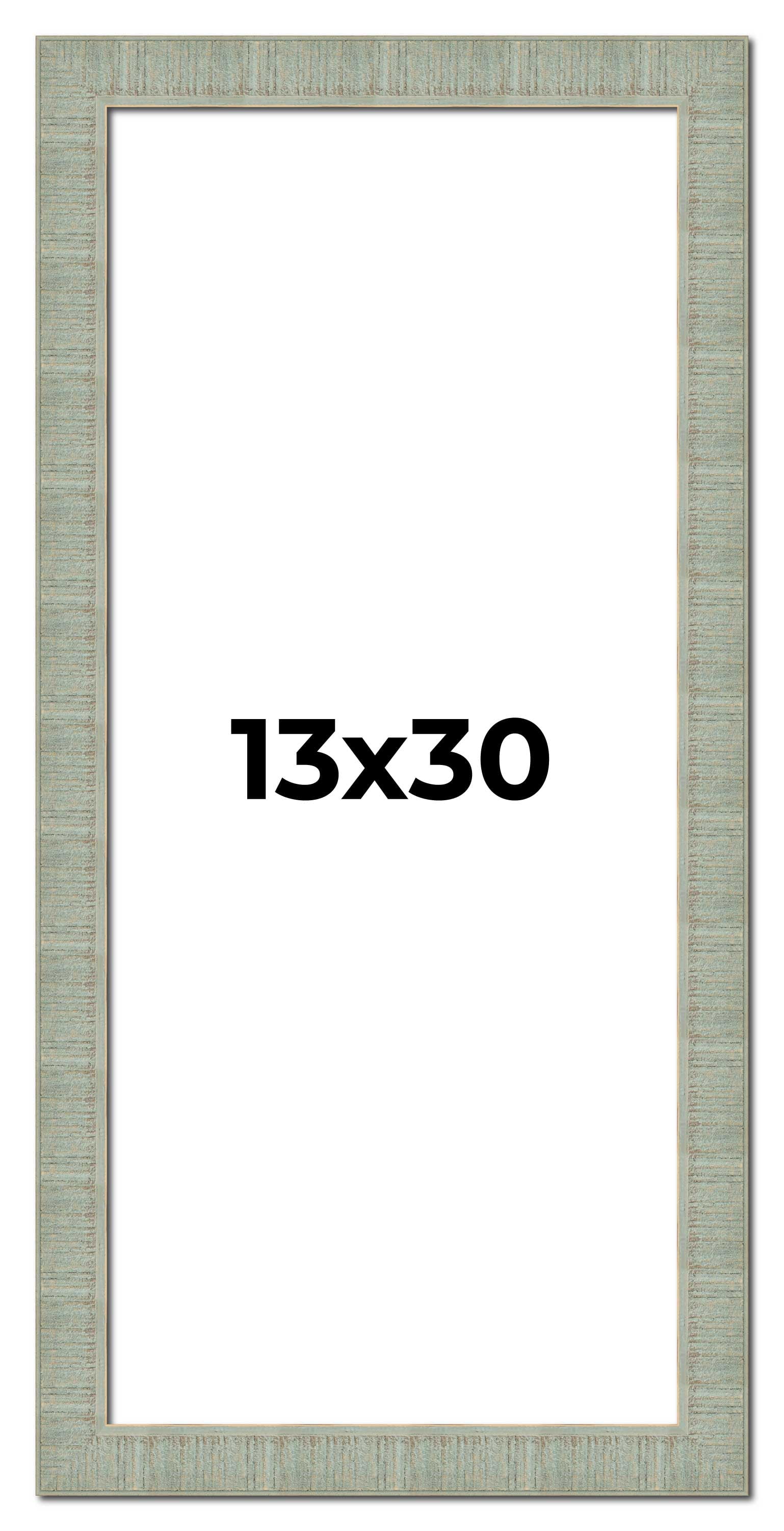 13x30 Frame Green Desert Pear Solid Wood Picture Frame | 1.625 Inch ...