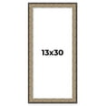 thumbnail image 1 of 13x30 Frame Silver Real Wood Picture Frame Width 1.75 Inches | Interior Frame Depth 0.5 Inches |, 1 of 8