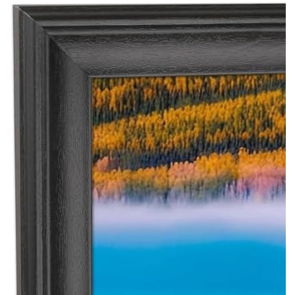 13x33 Picture Frame Solid Wood Black Panoramic Photo Frame 13x33 Posters Frame 13x33 Inch Picture Frames Puzzle Frame(C23B1333)$$Home Decor, Kitchen, & Other